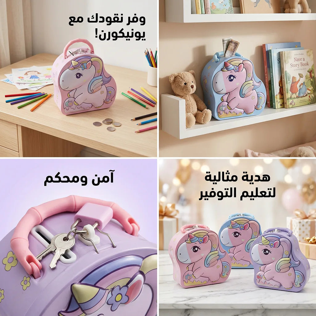 حصالة شكل يونيكورن Main image