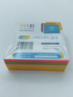 ورق ملاحظات ملون مقاس 7.6X7.6 سم