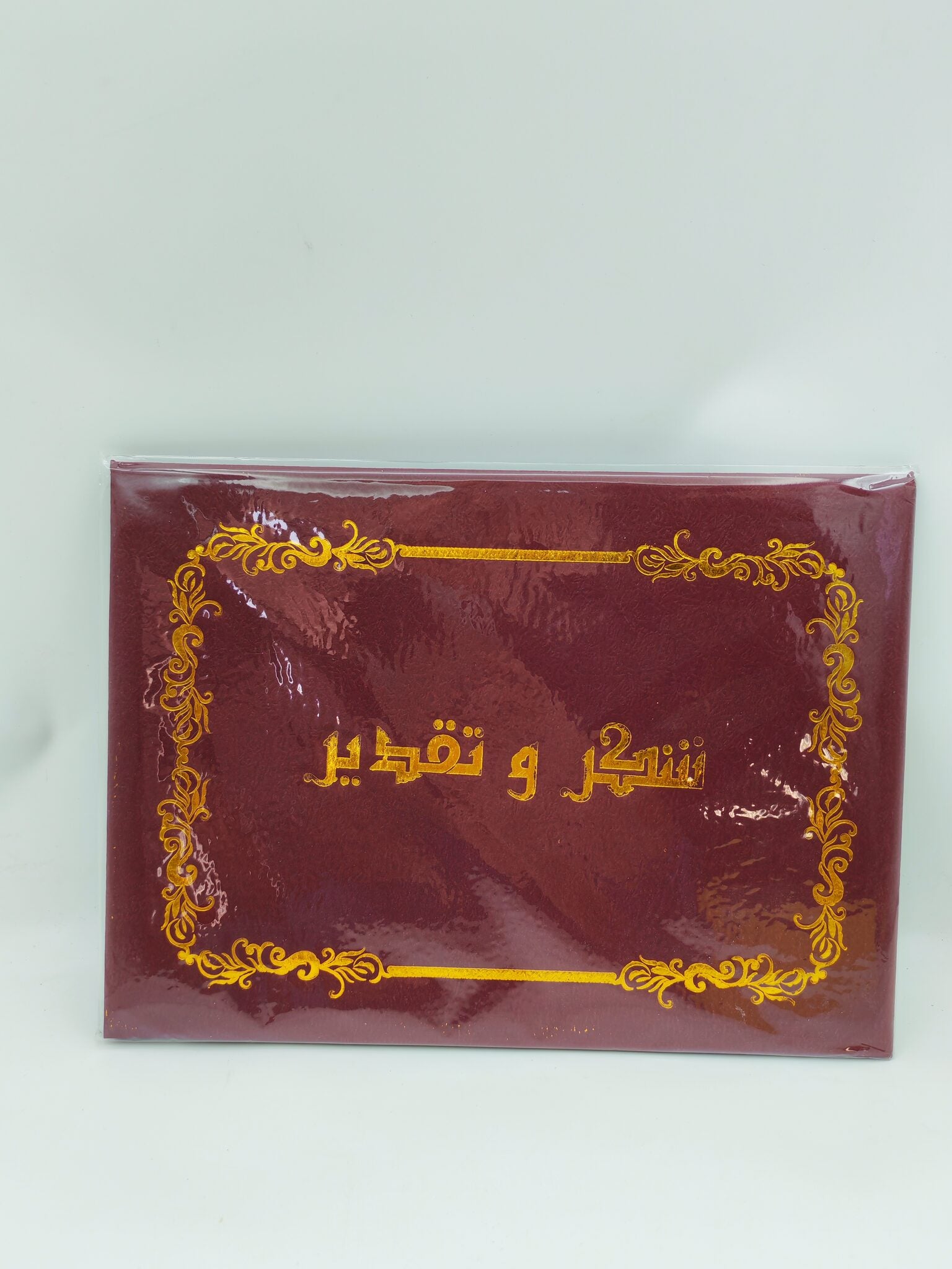 شهادة تقدير الصورة الثانوية للمنتج
