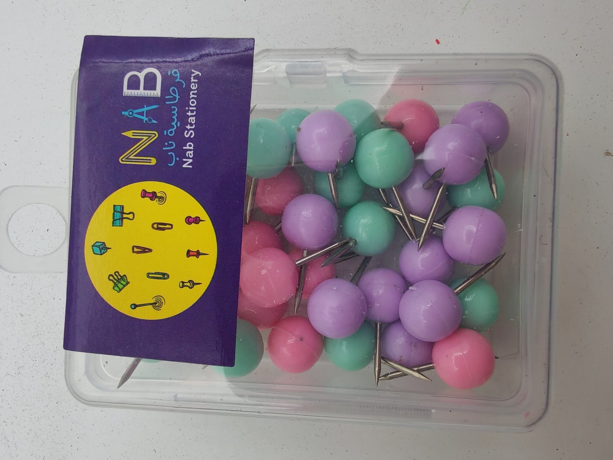 دبابيس مكتب راس كرة
