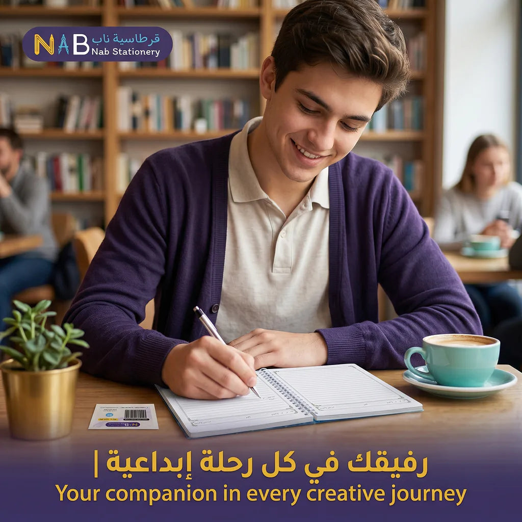 دفتر عربي 80 ورقة مقاس B5 /