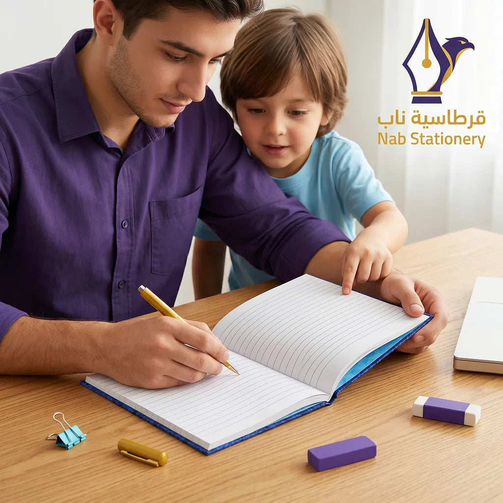 دفتر عربي 100 صفحة مقاس A5