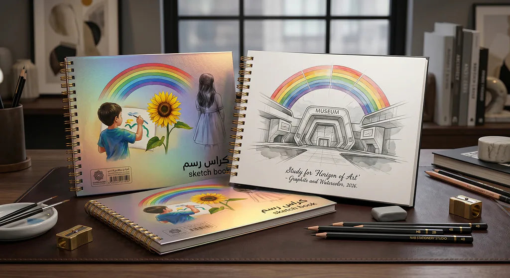 دفتر رسم 140 غرام 20 صفحة مقاس A4 Secondary image