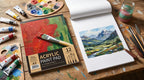 دفتر رسم 400 غرام 12 صفحة مقاس A