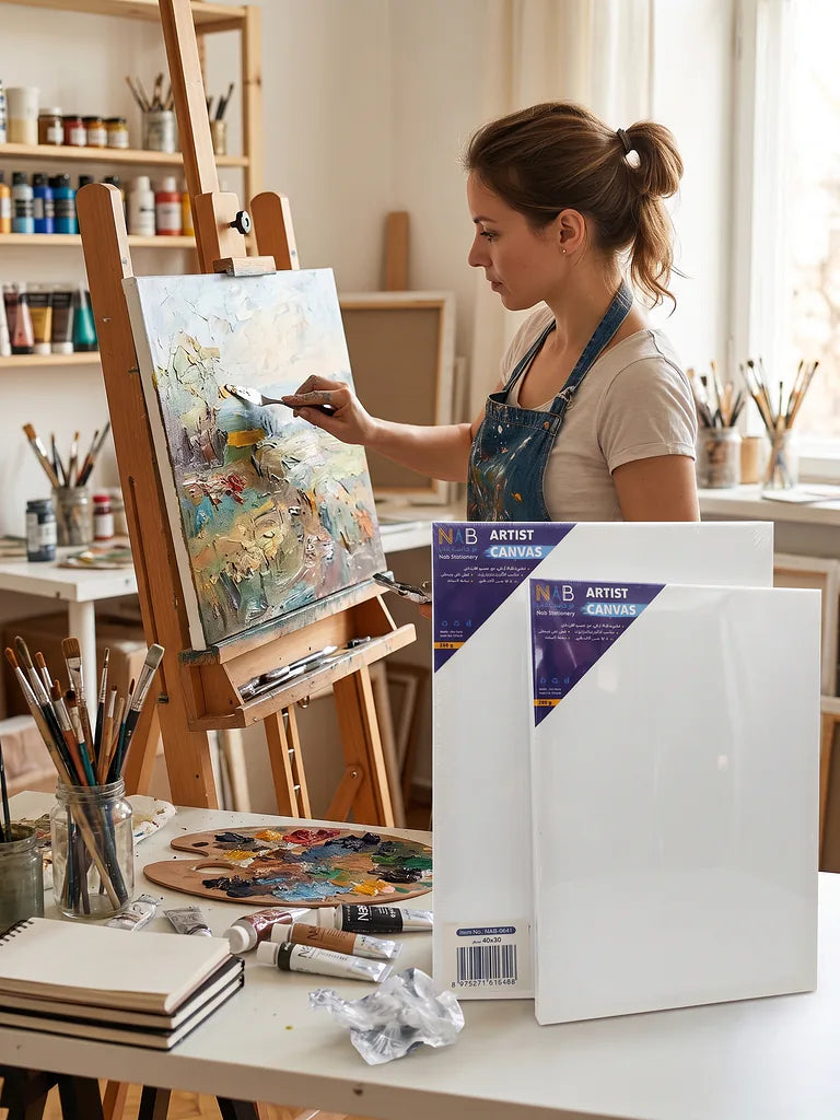 لوحة كانفاس 280 غرام مقاس 30X40