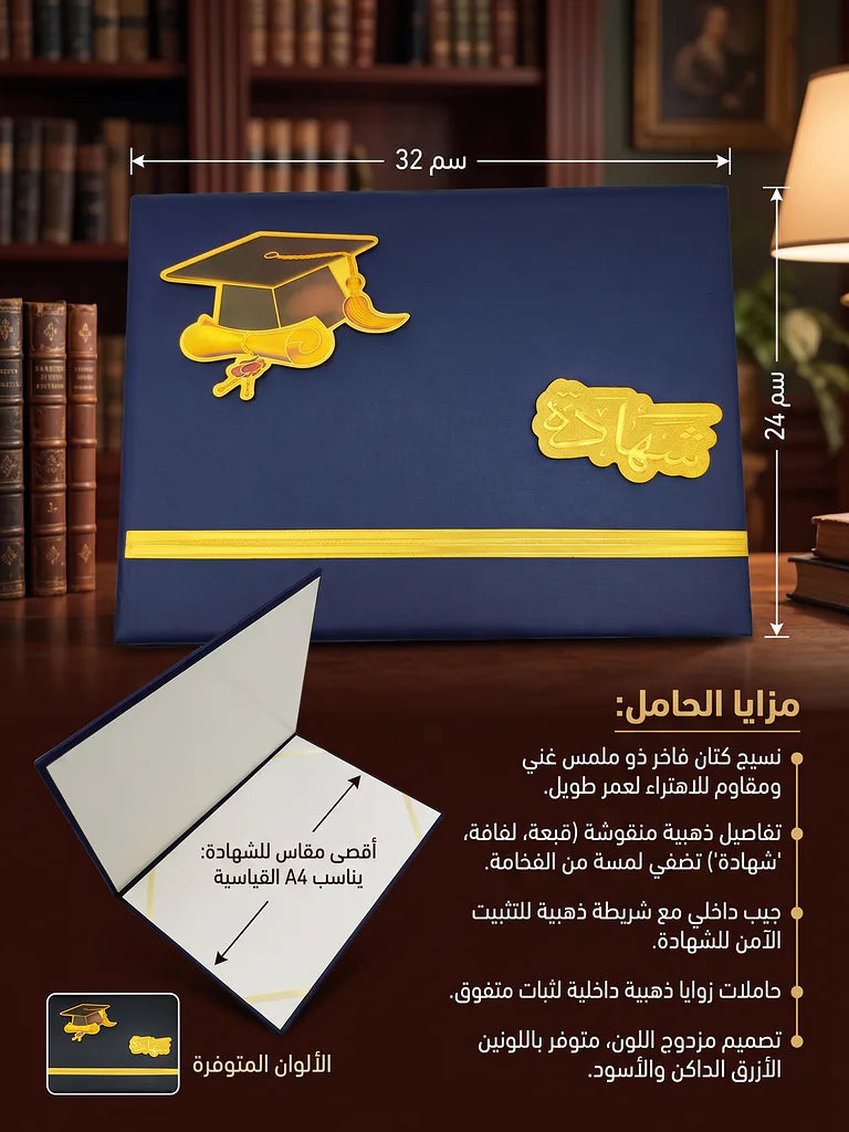 شهادة تقدير للتخرج