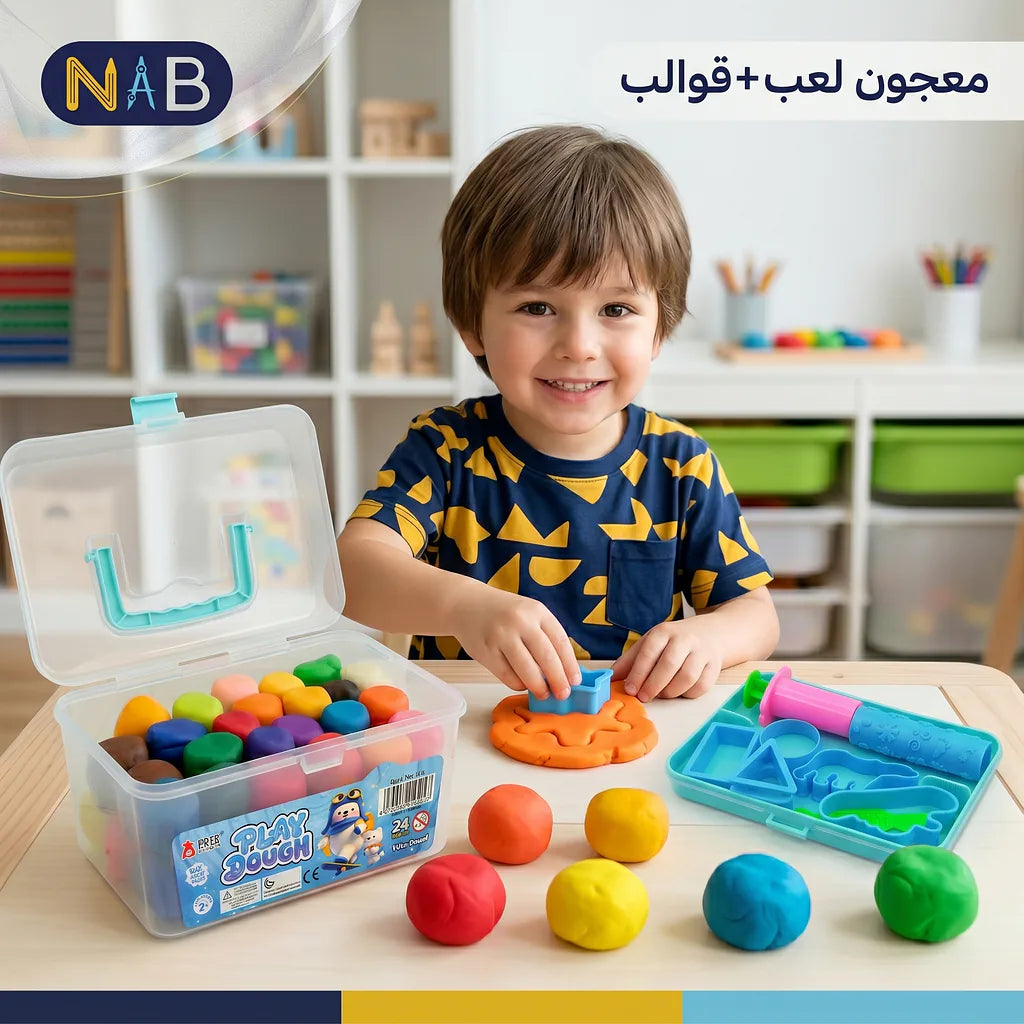 سلايم 24 لون + قوالب